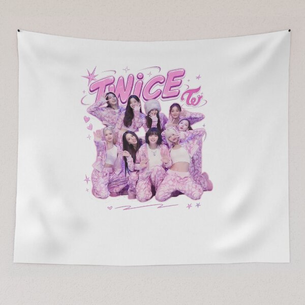 Item preview, TWICE Pink Aesthetic Group Shirt, TWICE Members Kpop Tee, Cute Kpop Girl Group Shirt, ONCE Fan Gift, Comfort Colors Shirt designed and sold by BerryHand.