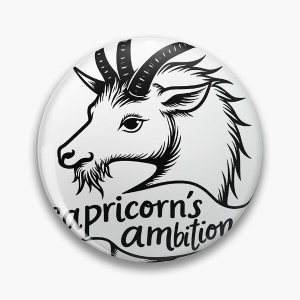 Item preview, Capricorn Sea-Goat Tattoo Flash: Ambition Soars designed and sold by Qubivibe.