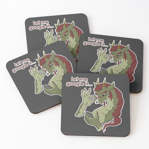 Item preview, Let Me Google It | Funny IT Monster Design designed and sold by Creatory.studio.