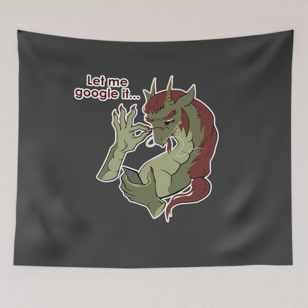 Item preview, Let Me Google It | Funny IT Monster Design designed and sold by Mammoths.