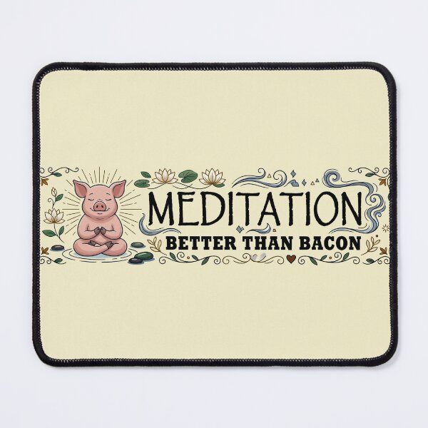 Item preview, Meditation: Better Than Bacon designed and sold by Finding Source Designs.