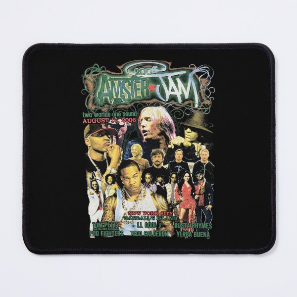 Item preview, AmsterJam Tom Petty Foo Fighters LL Cool J Busta Rhymes Tego Calderon Rare Double Sided Rock Concert Band Rap designed and sold by NovaPetal17.