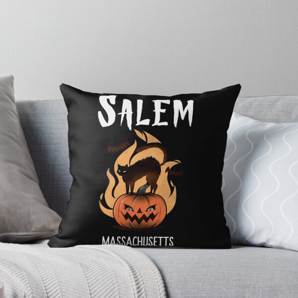 Item preview, Salem Black Cat With Jack-O-Lantern designed and sold by jayderdymje.