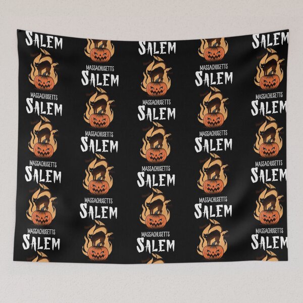 Item preview, Salem Black Cat With Jack-O-Lantern designed and sold by jayderdymje.