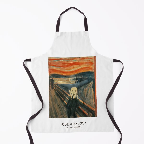 Item preview, Meccha Chameleon Fan Art — The Scream  designed and sold by Timelyrelic.
