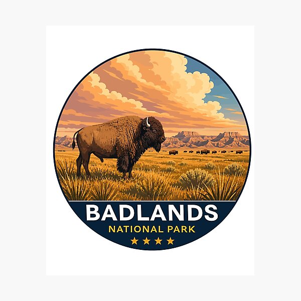 Item preview, Badlands National Park South Dakota designed and sold by Gideon Emmerich.
