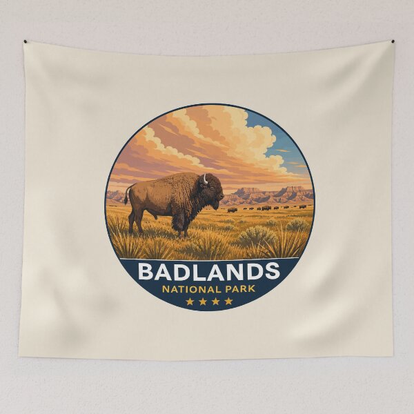 Item preview, Badlands National Park South Dakota designed and sold by Gideon Emmerich.