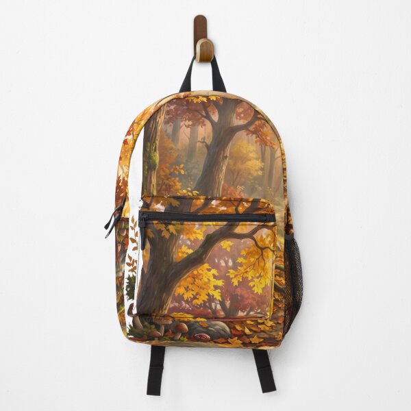 Item preview, Autumn's Golden Path | Enchanted Fall Forest Premium Nature Illustration | Woodland Wall Art | Autumn T-Shirt Design designed and sold by SAJ Design Studio.