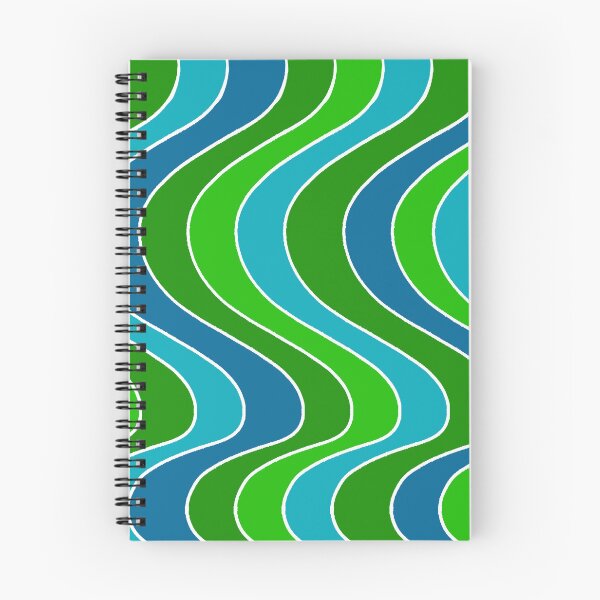 Item preview, Vibrant Wavy Retro Pattern designed and sold by Andrew  Hitchen.