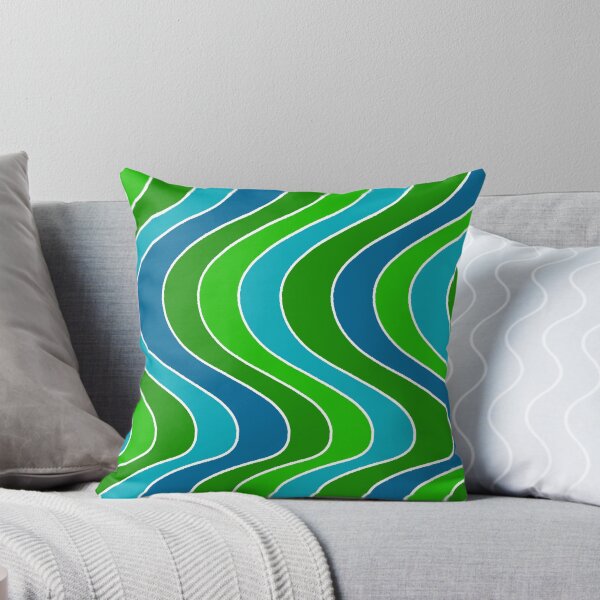 Item preview, Vibrant Wavy Retro Pattern designed and sold by Andrew  Hitchen.