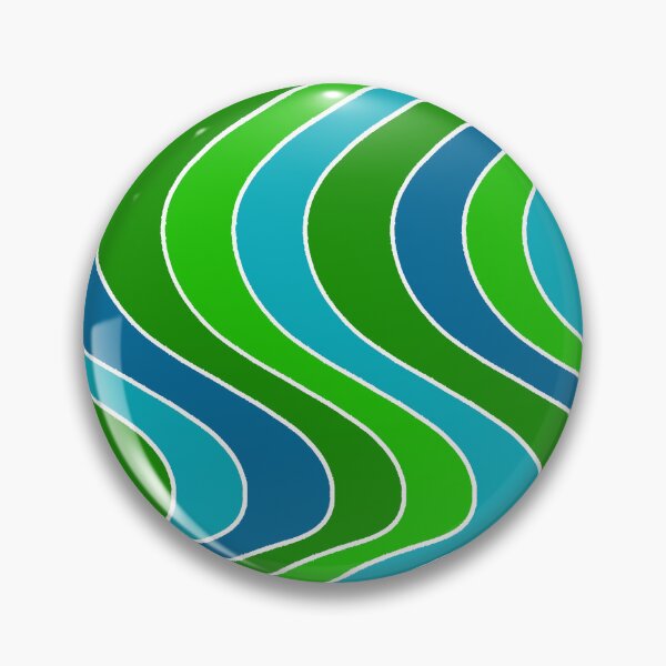 Item preview, Vibrant Wavy Retro Pattern designed and sold by Andrew  Hitchen.