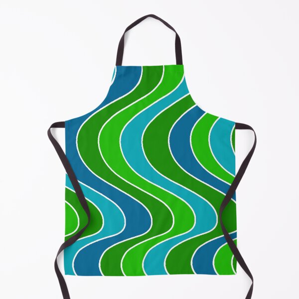 Item preview, Patrón retro ondulado vibrante designed and sold by Andrew Hitchen.