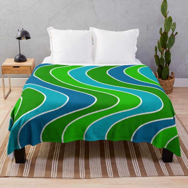 Item preview, Vibrant Wavy Retro Pattern designed and sold by Andrew Hitchen.