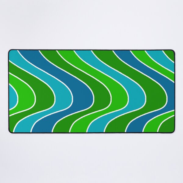 Item preview, Vibrant Wavy Retro Pattern designed and sold by Andrew  Hitchen.