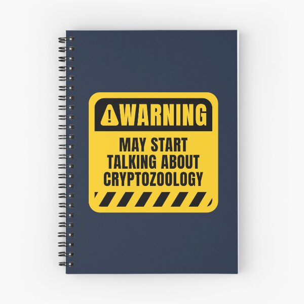Item preview, Cryptozoology Funny Warning Sign designed and sold by MaryAller.