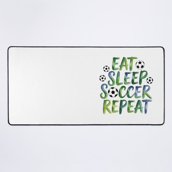 Item preview, Eat Sleep Soccer Repeat designed and sold by jkrphoto.