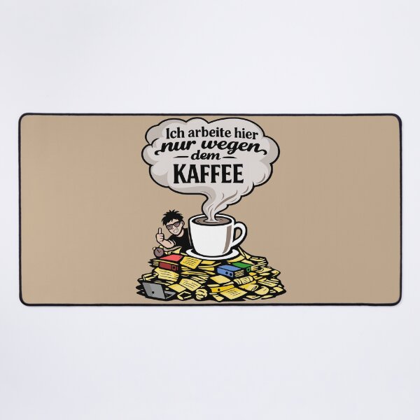 Item preview, I only work for the coffee. Funny motif designed and sold by Pommes im Bett.