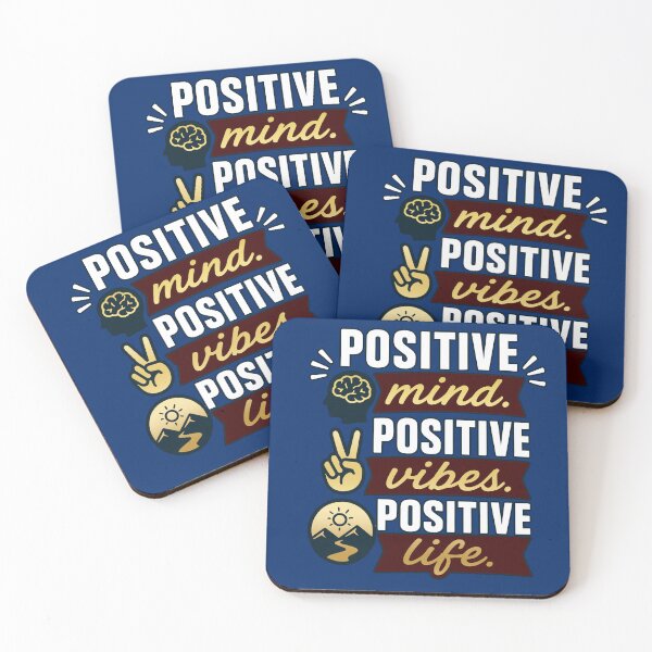 Item preview, Positive Mind Positive Vibes Positive Life Luxury Motivational Typography with Elegant Gold Lettering for Daily Inspiration and Success Mindset designed and sold by Huddy-clothes.