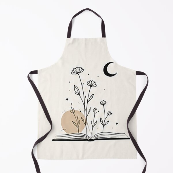 Item preview, Wildflowers Growing From an Open Book | Minimal Reading Aesthetic designed and sold by Sara-Ai.