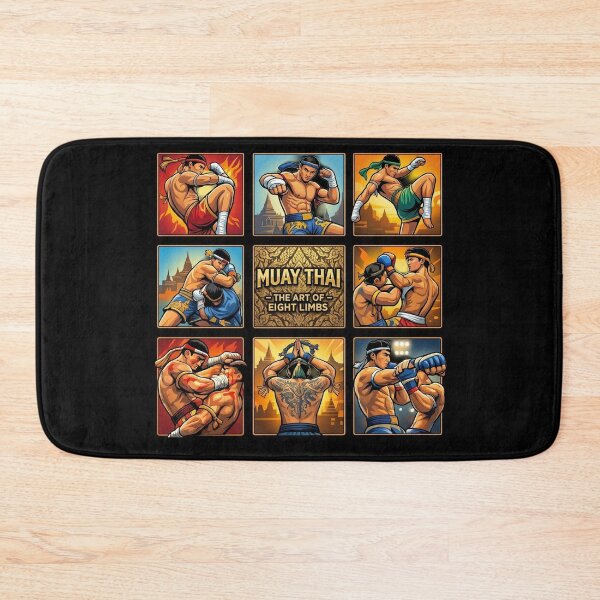 Item preview, Muay Thai The Art of Eight Limbs Pop Art T-Shirt designed and sold by redsharkuk.
