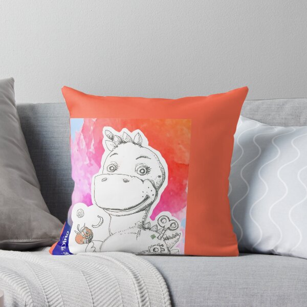 Item preview, Automatic Dino Toy With Fruits (Original Ink Drawing by ACCI) designed and sold by VanyssaGraphics.