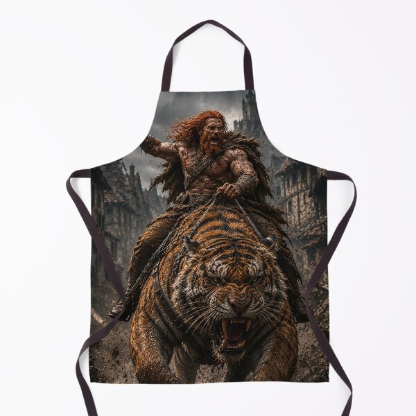 Item preview, EPIC FANTASY - Tiger rider designed and sold by MetusArt.