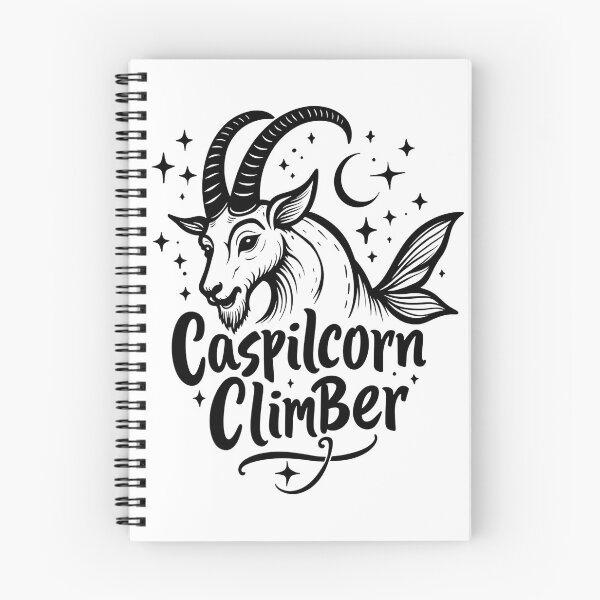 Item preview, Capricorn Constellation Climber - Sea-Goat Tattoo Flash Design designed and sold by Qubivibe.