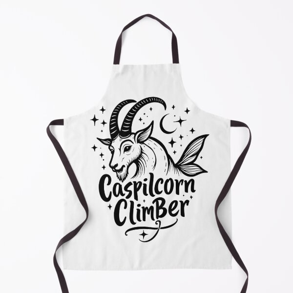 Item preview, Capricorn Constellation Climber - Sea-Goat Tattoo Flash Design designed and sold by Qubivibe.