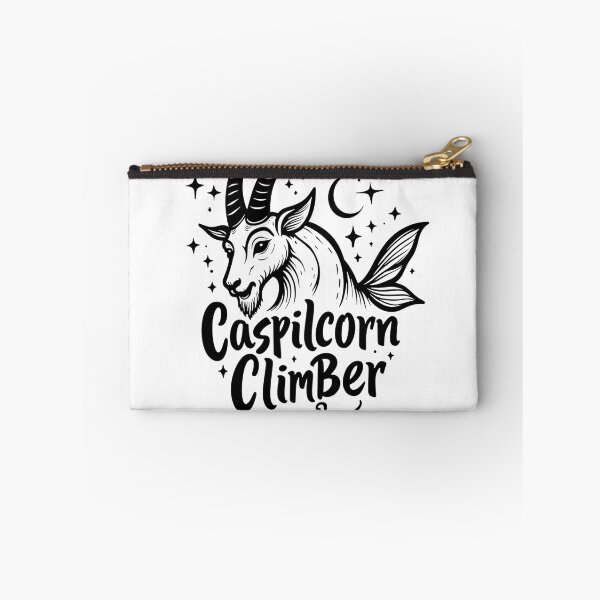 Item preview, Capricorn Constellation Climber - Sea-Goat Tattoo Flash Design designed and sold by Qubivibe.