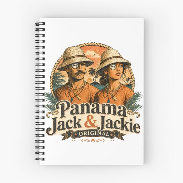 Item preview, Vintage Panama Jack Original Logo Caribbean Collection for Living Classic Style with Jackie designed and sold by best-of-panama.