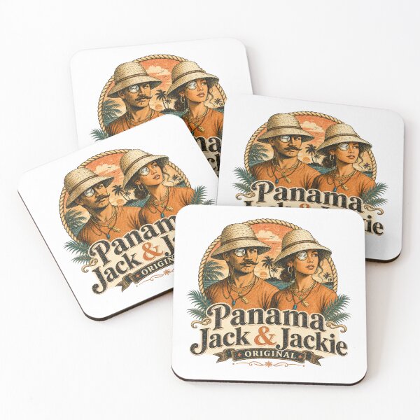 Item preview, Vintage Panama Jack Original Logo Caribbean Collection for Living Classic Style with Jackie designed and sold by best-of-panama.