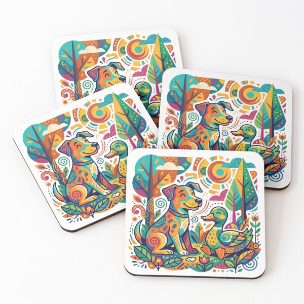 Item preview, Dog Duck - Cute Abstract Design designed and sold by AiRegicide.