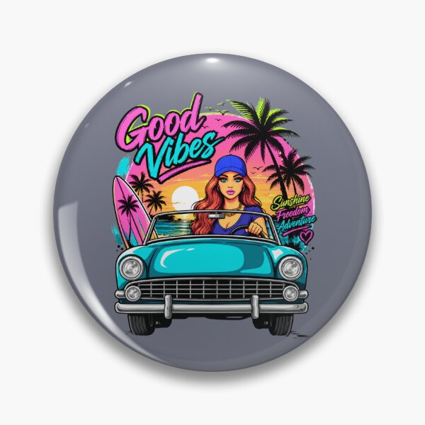 Item preview, Good Vibes Road Trip designed and sold by Aimetoi.