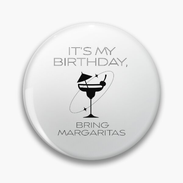 Item preview, It's My Birthday Bring Margaritas | Funny Birthday Margarita Design | Cocktail Lover Gift designed and sold by luckyhue.