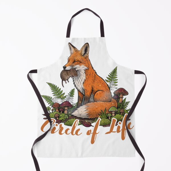 Item preview, Circle of Life Fox and Mouse Dark Cottagecore Forest Shirt Goblincore designed and sold by Neurospicy Trolls.