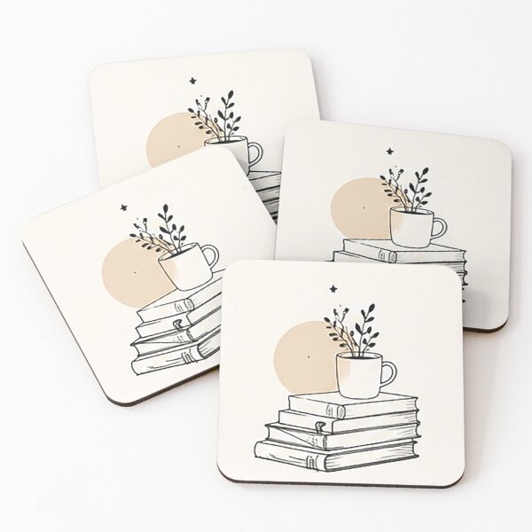 Item preview, Wildflowers Growing From an Open Book | Minimal Reading Aesthetic designed and sold by Sara-Ai.