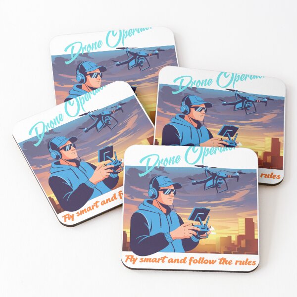 Item preview, Drone Operator, fly smart designed and sold by V8Green.