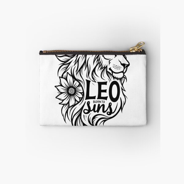 Item preview, Leo Lion Head Tattoo Flash - Born to Shine designed and sold by Qubivibe.