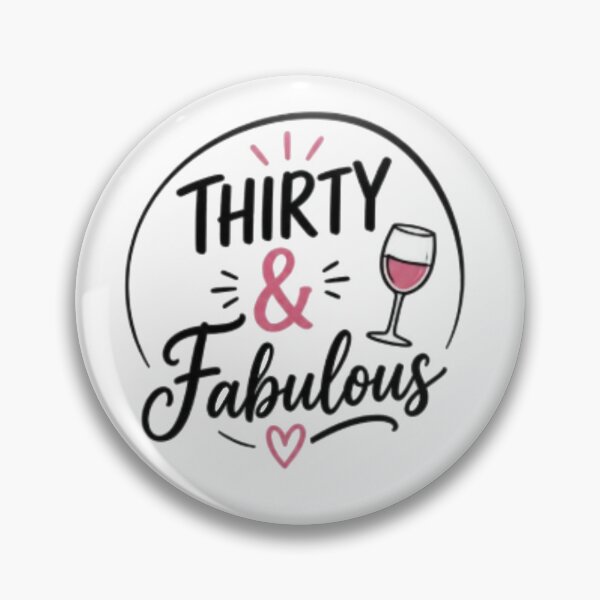 Item preview, Thirty & Fabulous – 30th Birthday T-shirt | Original Gift for Women designed and sold by WearStudios.