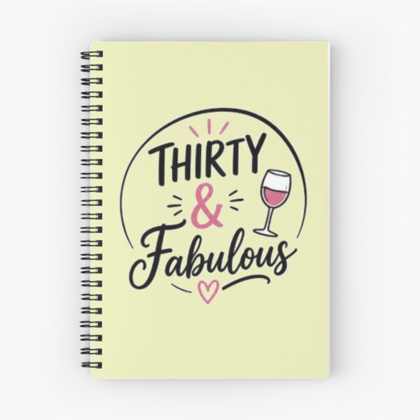 Item preview, Thirty & Fabulous – 30th Birthday T-shirt | Original Gift for Women designed and sold by WearStudios.