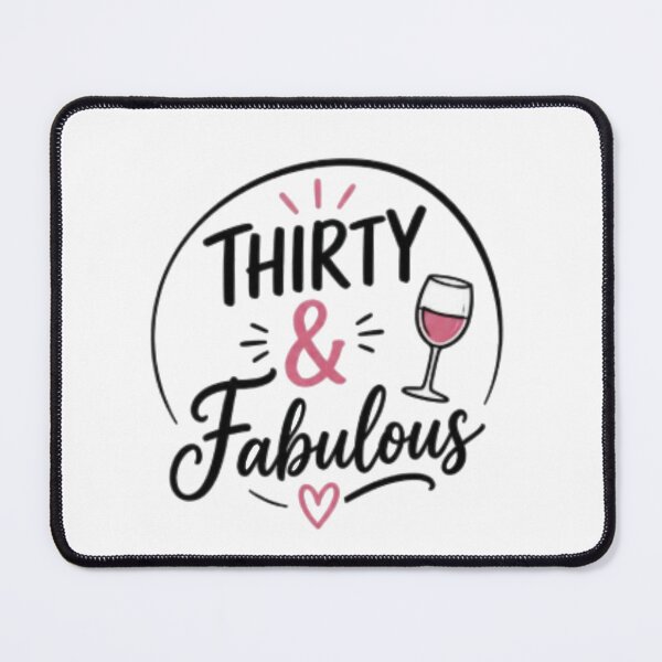 Item preview, Thirty & Fabulous – 30th Birthday T-shirt | Original Gift for Women designed and sold by WearStudios.