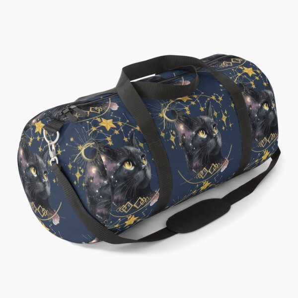 Item preview, Mystical black cat with stars and moon designed and sold by DidiDesignShop.