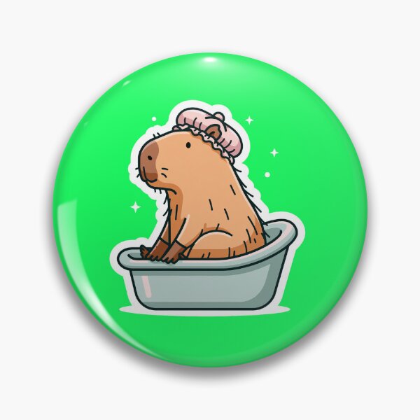 Item preview, Cute Capybara in Bathtub - Funny Spa Day Self Care designed and sold by Ifan Bates.