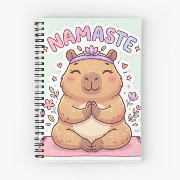 Item preview, Funny Namaste Capybara Yoga Kawaii Zen Cute designed and sold by Arobinoz.