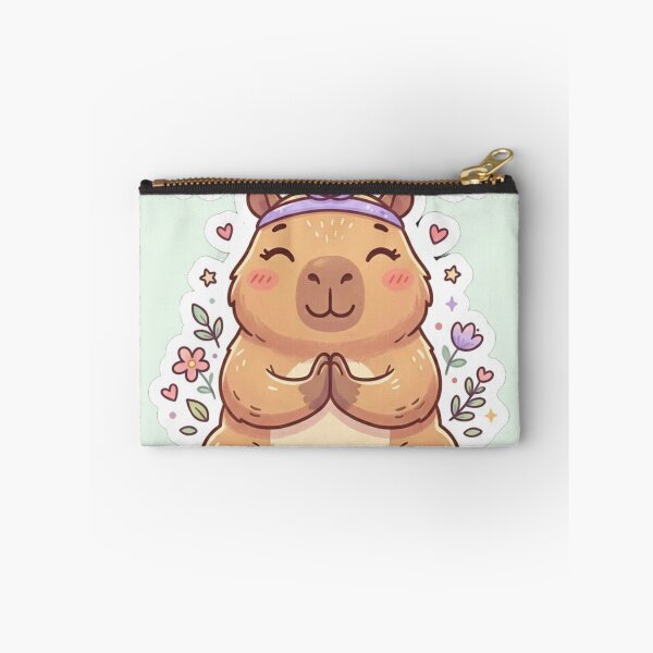 Item preview, Funny Namaste Capybara Yoga Kawaii Zen Cute designed and sold by Arobinoz.