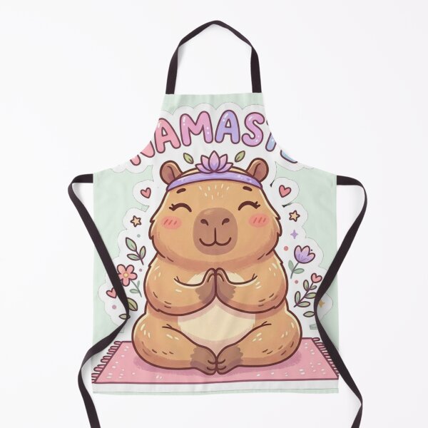 Item preview, Funny Namaste Capybara Yoga Kawaii Zen Cute designed and sold by Arobinoz.