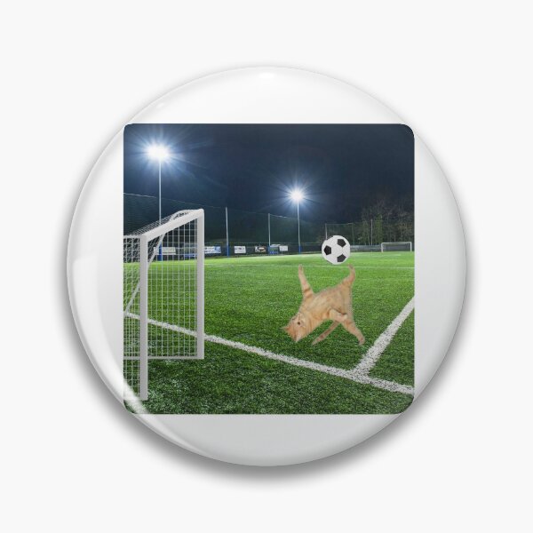 Item preview, Orange Cat Soccer Meme Sticker designed and sold by rilayeshop.