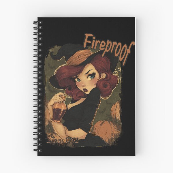 Item preview, Fireproof Since 1692 Witch | Funny Feminist Halloween Design designed and sold by Quietest Riot.