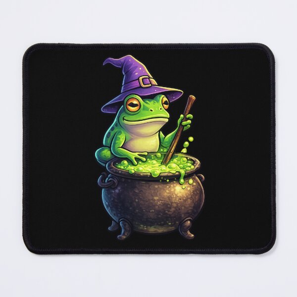Item preview, Frog Wizard Brewing Potions T-Shirt designed and sold by redsharkuk.