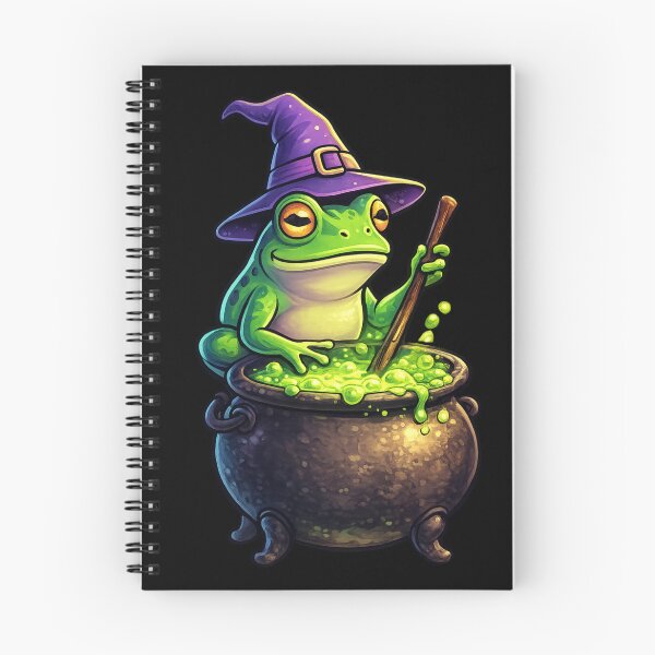 Item preview, Frog Wizard Brewing Potions T-Shirt designed and sold by redsharkuk.